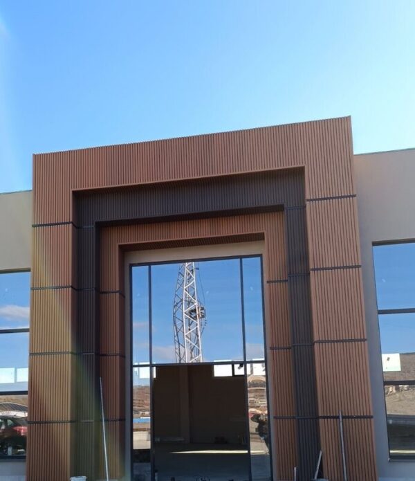 WPC фасаден профил BS, Mahogany - Image 3